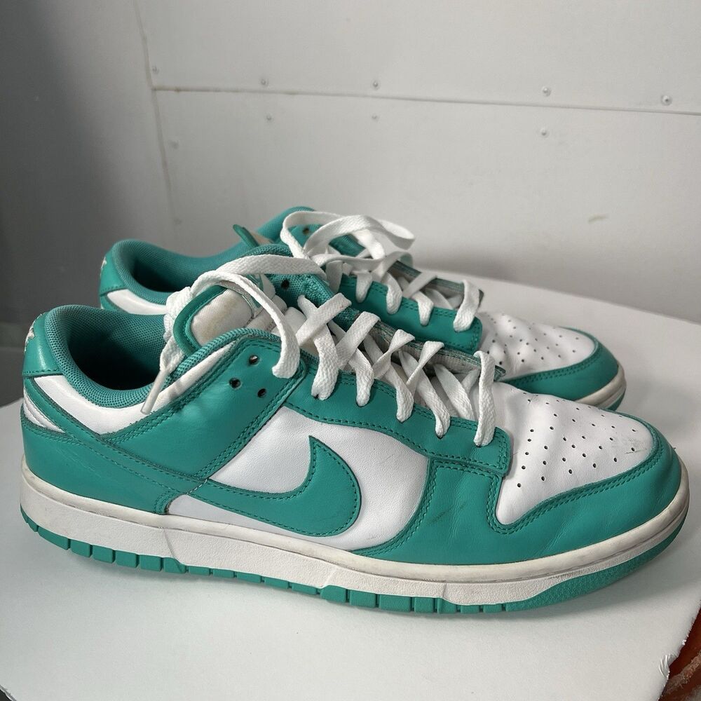 Nike Dunk "Clear Jade" Men's Size 10 DV0833-101 aqua green
